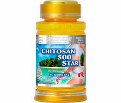 Starlife CHITOSAN 500 STAR 60 kapslí