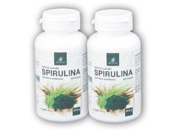 Allnature 2x Spirulina bylinný extrakt 60 kapslí