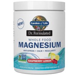 Garden of Life Magnesium Dr. Formulated - Hořčík - malina - citron 421,5g