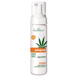Cannaderm Atopos mycí pěna 180ml