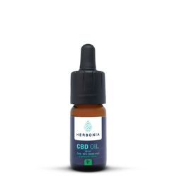 Ochucený CBD Olej, Máta, 1000 mg CBD, (10%), 10 ml