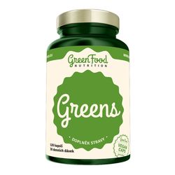 GreenFood Nutrition Greens 120 vegan kapslí