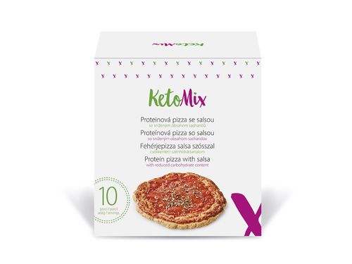 KetoMix Proteinová pizza se salsou (10 porcí)