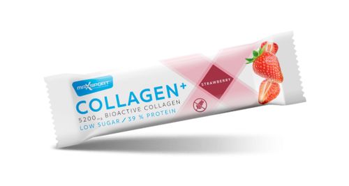 MAX SPORT s r.o. Collagen+ Bar 40 g Příchuť: Jahoda