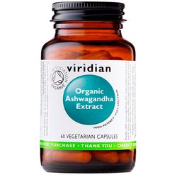 Viridian Ashwagandha Extract Organic - BIO 60 kapslí