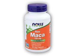 NOW Foods Maca řeřicha peruánská 6:1 RAW 750mg 90 cps