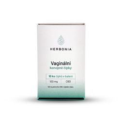Vaginální konopné čípky ks: 10 kusů