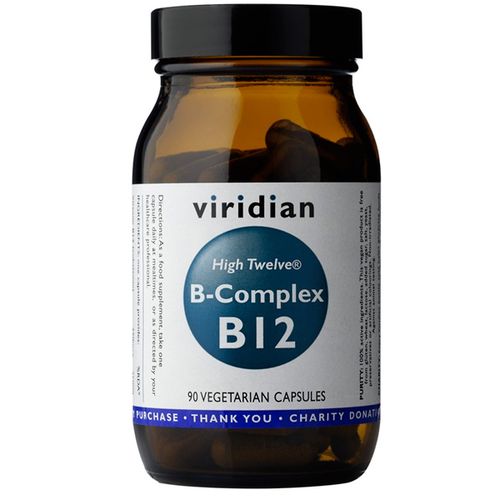 Viridian Viridian High Twelve B-Complex B12 90 kapslí