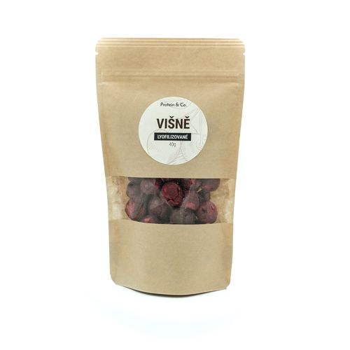 Protein&Co. Lyofilizované višně 40 g