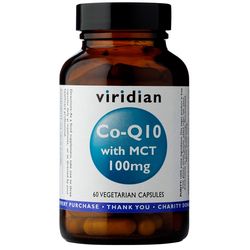 Viridian Co Q10 With MCT 100mg 30 kapslí