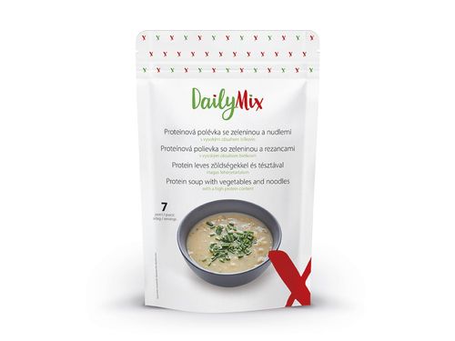 DailyMix Proteinová polévka se zeleninou a nudlemi (7 porcí)