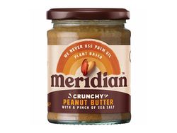 Meridian Peanut Butter Crunchy with Sea Salt 280g
