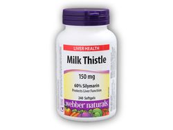 Webber Naturals Milk Thistle 150 mg 240 tobolek