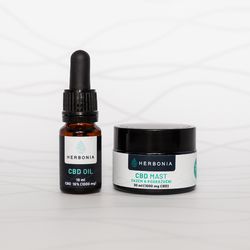 Výhodný Baliček Ekzem, Vyražky, Popaleniny Varianta: Konopná mast na ekzém a podráždění + 10% CBD Konopný Olej