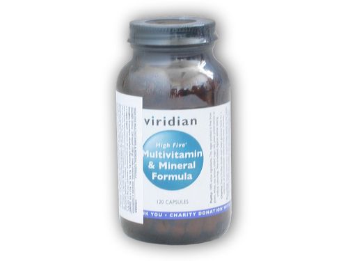 Viridian High Five Multivitamin + Mineral 120 cps