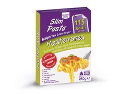 Slim Pasta Hotové jídlo s asijskou omáčkou - Mediterranea 250 g