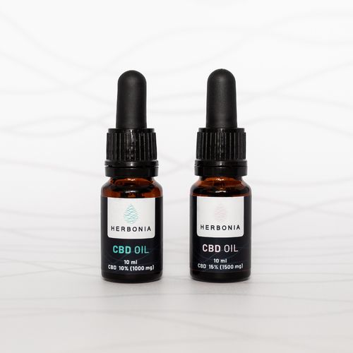 Výhodný balíček pro pár Varianta: 10% CBD Konopný olej, 10 ml + 15% CBD Konopný olej, 10 ml