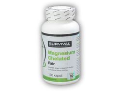 Survival Magnesium Chelated Fair Power 120 kapslí
