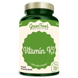 GreenFood Nutrition Vitamin K2 60 kapslí