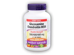Webber Naturals Glucosamine Chondroitine 500/400/400 120 tbl.