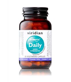 Viridian Synerbio Daily High Strenght 30 kapslí