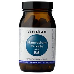 Viridian Magnesium Citrate with Vitamin B6 90cps