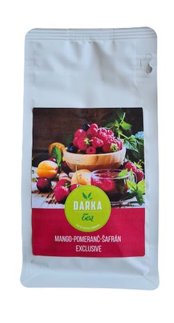 Mango-Pomeranč-Šafrán - ovocný čaj EXCLUSIVE 120 g