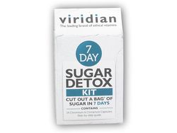 Viridian 7 Day Sugar Detox Kit 14 kapslí
