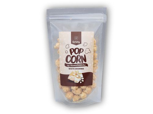 Grizly @mamadomisha Popcorn White Brownie by @mamadomisha 75g