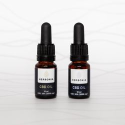 Výhodný balíček pro pár Varianta: 20% CBD Konopný olej, 10 ml + 30% CBD Konopný olej, 10 ml