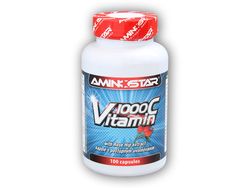 Aminostar Vitamin C 1000 s extraktem šípku 100 kapslí