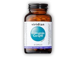 Viridian Curcumin Co-Q10 60 kapslí