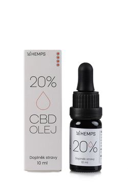 Hemps CBD olej 20%, 10 ml