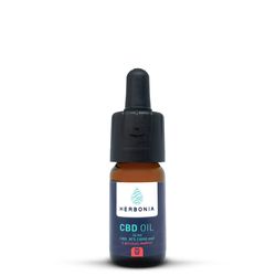 Ochucený CBD Olej, Malina, 1000 mg CBD, (10%) 10 ml