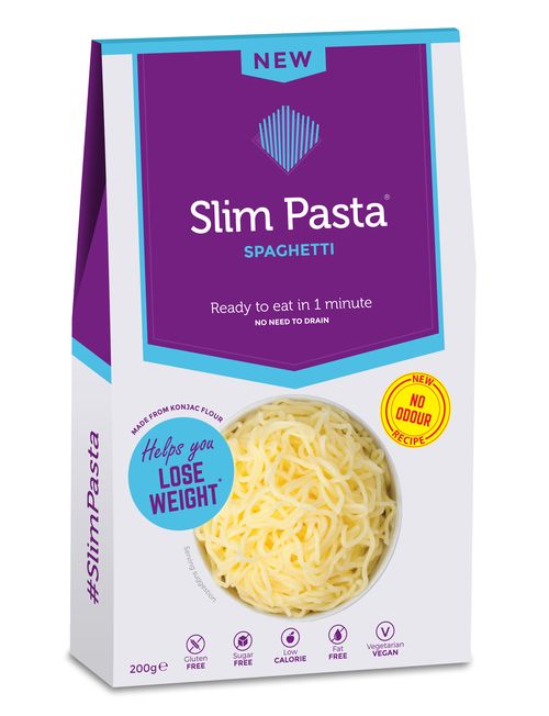 Slim Pasta Spaghetti 2. generace konjakové těstoviny bez nálevu a aroma 200 g