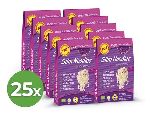 Slim Pasta Výhodný balíček Slim Pasta Noodles (25 ks) 6 750 g