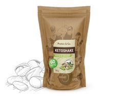 Protein&Co. Ketoshake – proteinový dietní koktejl 1 kg Množství: 500 g, Vyberte příchuť -: Pistachio dessert