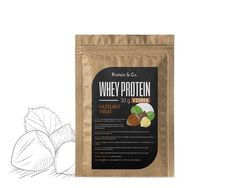 Protein&Co. CFM WHEY PROTEIN 80 - 30g Příchuť 1: hazelnut treat