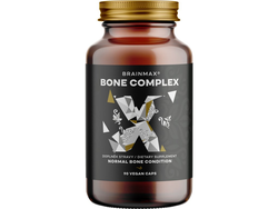 BrainMax Bone Complex, podpora zdraví kostí, 90 rostlinných kapslí