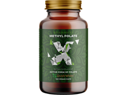 BrainMax Methyl Folate, Kyselina listová v aktivní formě, 400 mcg