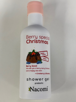 Nacomi - Sprchový gel s vůní brusinek a borůvek, 300 ml