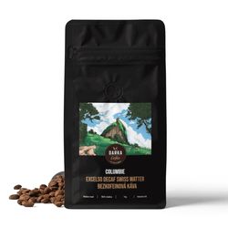 Kolumbie Excelso Decaf Swiss Watter - bezkofeinová káva