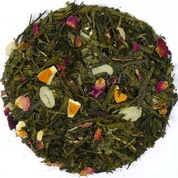 Vánoční hvězda - zelený aromatizovaný čaj