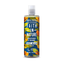 Faith in Nature - Sprchový gel Grapefruit & Pomeranč, 400 ml