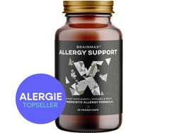 BrainMax Allergy Support, Alergie a Dýchací Cesty, 90 rostlinných kapslí