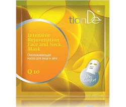 TianDe Intenzivní omlazující maska na obličej a krk Q10 35 g