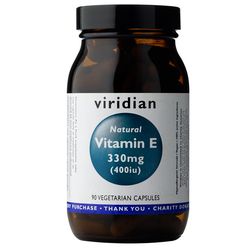 Viridian Vitamin E 330mg 400iu 30 kapslí