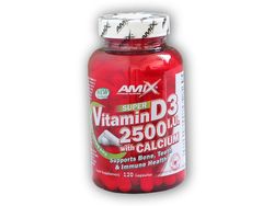 Amix Super Vitamin D3 2500I.U. with Calcium 120cps