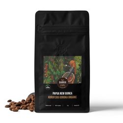 Papua New Guinea Korofeigu Goroka Organic, káva zrnková