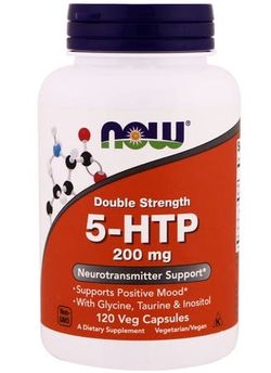 Now 5-HTP 200 mg 120 rostlinných kapslí